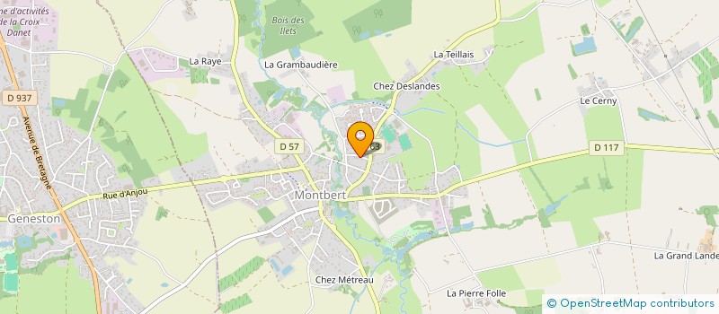 localisation de l'entreprise MONSIEUR STEPHANE REPESSE  LE BIGNON