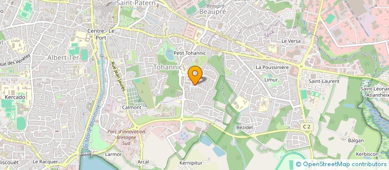 localisation de l'entreprise MONSIEUR STEPHANE RETHO à VANNES