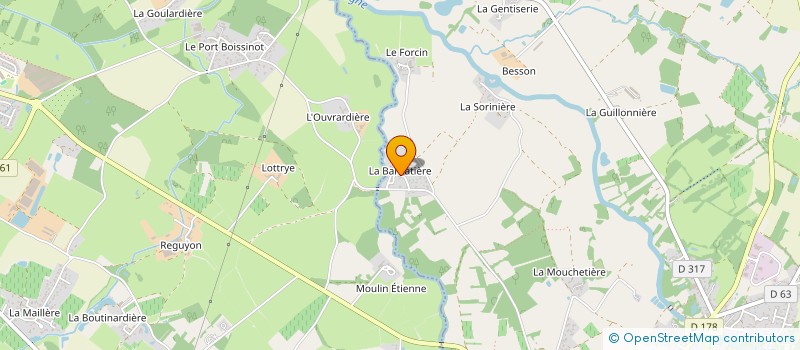 localisation de l'entreprise MONSIEUR STEPHANE RETHORE  SAINT-COLOMBAN