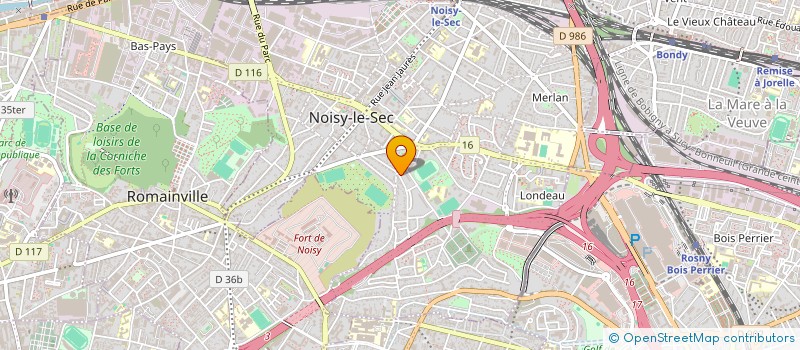 localisation de l'entreprise MONSIEUR STEPHANE RETHORE à NOISY-LE-SEC