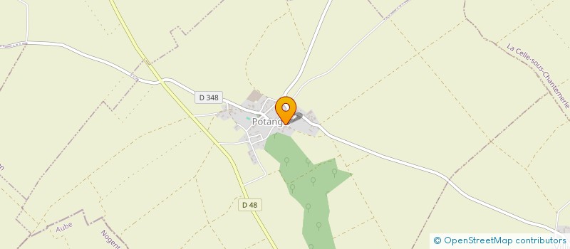 localisation de l'entreprise MONSIEUR STEPHANE REVERCHON  POTANGIS