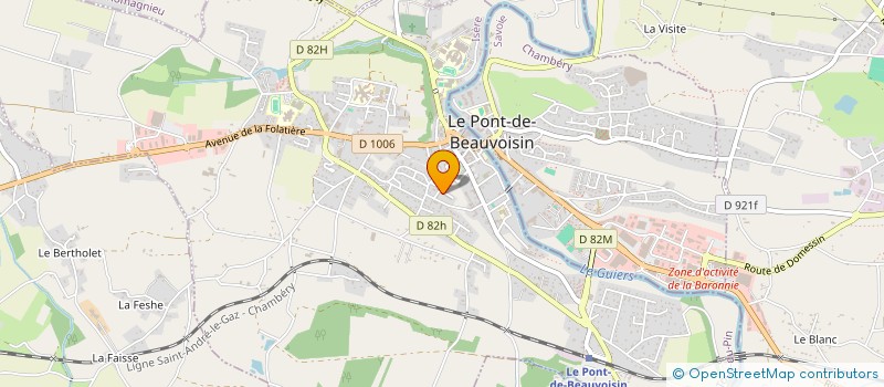 localisation de l'entreprise MONSIEUR STEPHANE REVOL  ROMAGNIEU