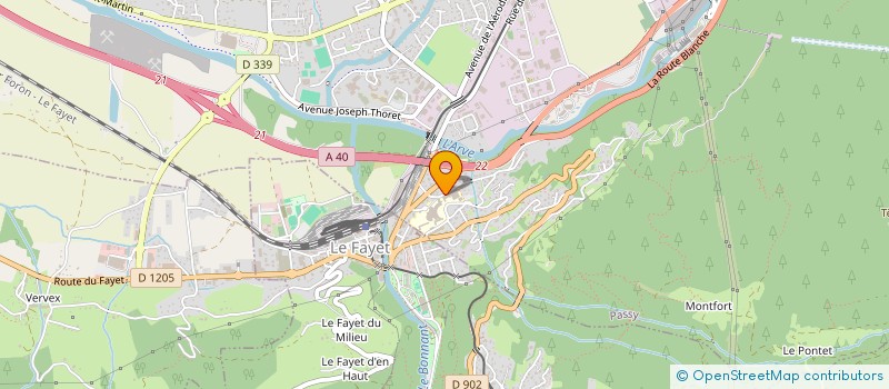 localisation de l'entreprise MONSIEUR STEPHANE REVOL COCAGNON  PASSY