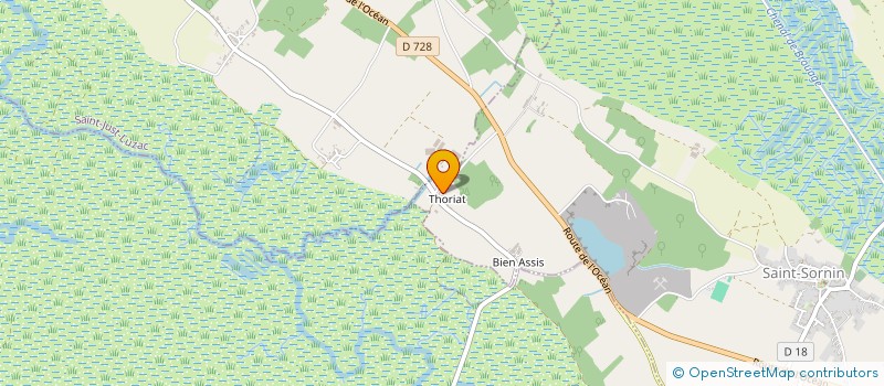 localisation de l'entreprise MONSIEUR STEPHANE REY  SAINT-SORNIN