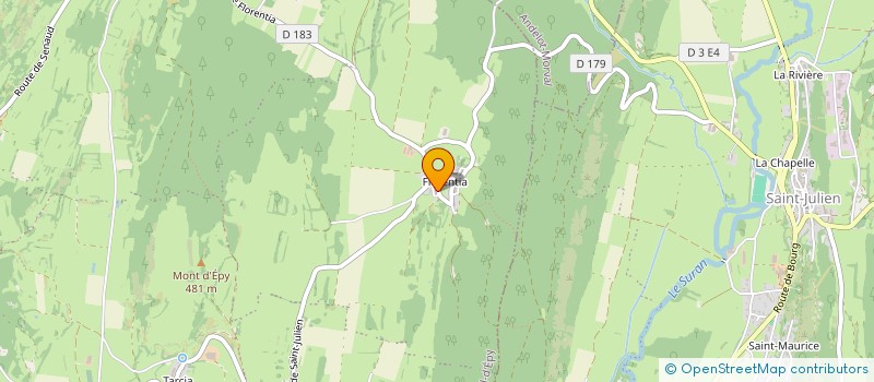 localisation de l'entreprise MONSIEUR STEPHANE REYMOND  VAL-D'EPY