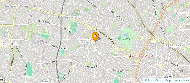 localisation de l'entreprise MONSIEUR STEPHANE REYNAUD à BORDEAUX