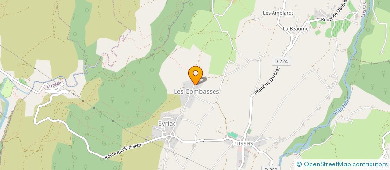 localisation de l'entreprise MONSIEUR STEPHANE REYNOUARD à LUSSAS