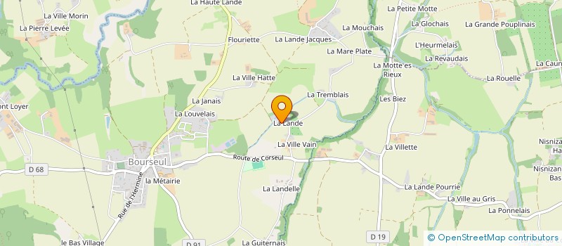 localisation de l'entreprise MONSIEUR STEPHANE RIALLAND  PLEVEN