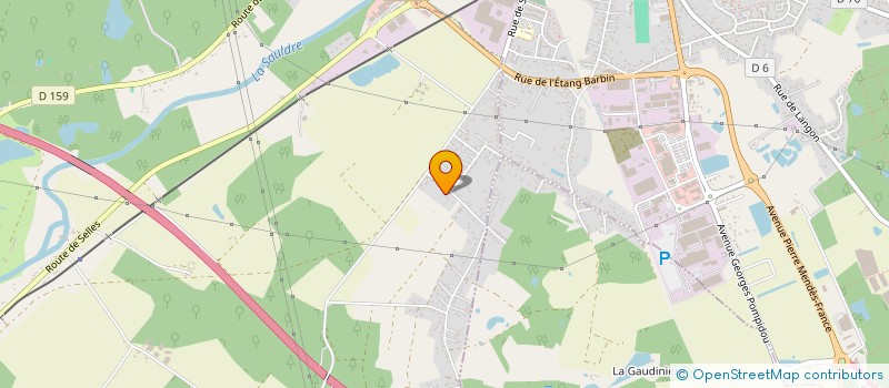 localisation de l'entreprise MONSIEUR STEPHANE RIBEIRO à PRUNIERS-EN-SOLOGNE