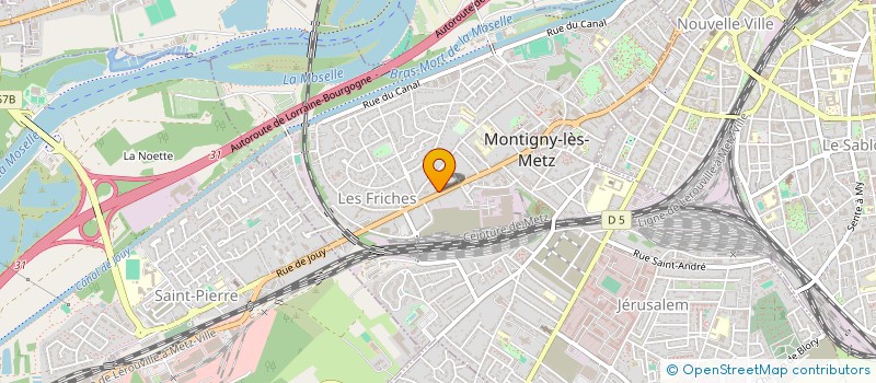 localisation de l'entreprise MONSIEUR STEPHANE RICHARD à MONTIGNY-LES-METZ