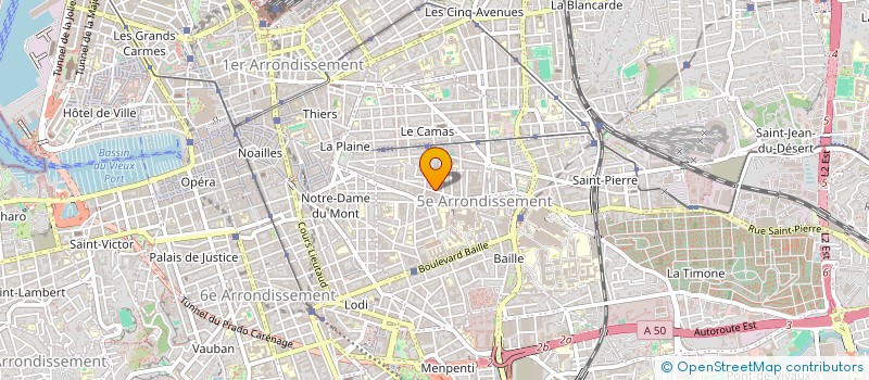localisation de l'entreprise MONSIEUR STEPHANE RICHARD à MARSEILLE