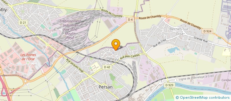 localisation de l'entreprise MONSIEUR STEPHANE RICHARD  PERSAN