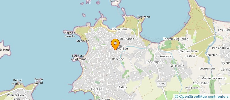 localisation de l'entreprise MONSIEUR STEPHANE RICHARD  PLOUDALMEZEAU