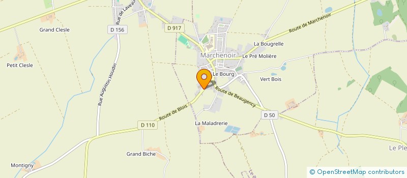 localisation de l'entreprise MONSIEUR STEPHANE RICHARDEAU  MARCHENOIR