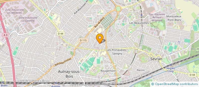 localisation de l'entreprise MONSIEUR STEPHANE RICHE à SEVRAN