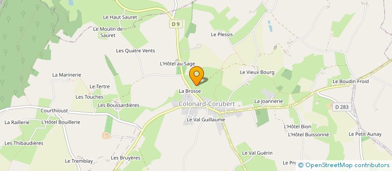 localisation de l'entreprise MONSIEUR STEPHANE RICHON à PERCHE-EN-NOCE