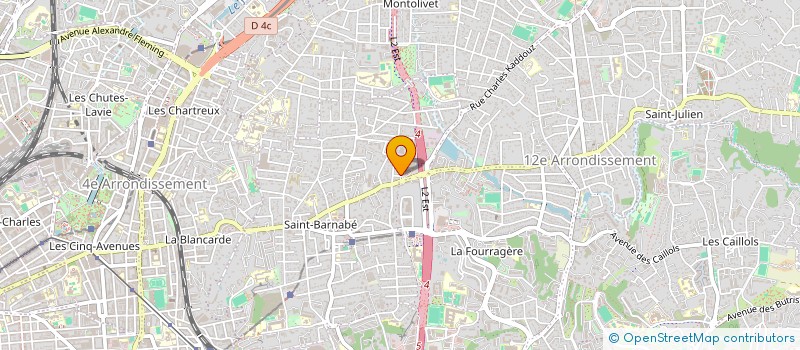 localisation de l'entreprise MONSIEUR STEPHANE RICO à MARSEILLE