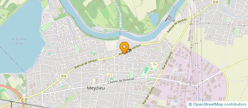 localisation de l'entreprise MONSIEUR STEPHANE RICOUX  MEYZIEU