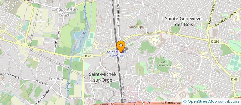 localisation de l'entreprise MONSIEUR STEPHANE RIDARD  SAINT-MICHEL-SUR-ORGE