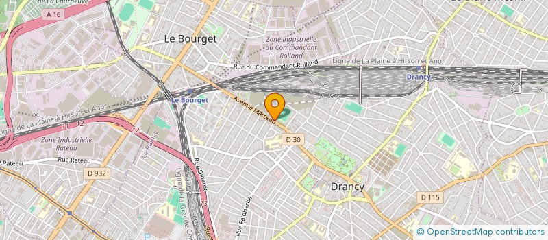 localisation de l'entreprise MONSIEUR STEPHANE RIGAULT à DRANCY