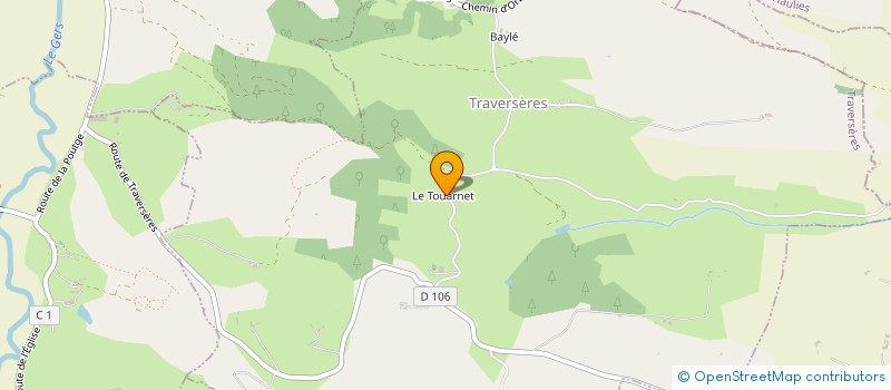 localisation de l'entreprise MONSIEUR STEPHANE RINCON  TRAVERSERES