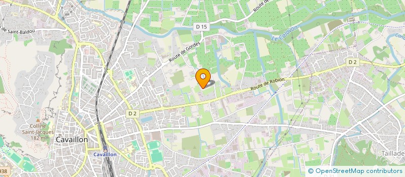 localisation de l'entreprise MONSIEUR STEPHANE RIOU  CAVAILLON