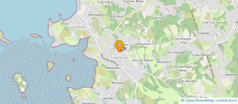 localisation de l'entreprise MONSIEUR STEPHANE RIOU  PLEUMEUR-BODOU