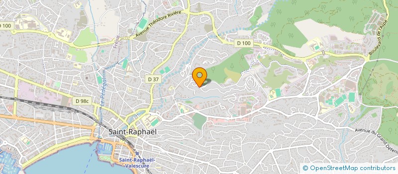 localisation de l'entreprise MONSIEUR STEPHANE RIPOLL  SAINT-RAPHAEL