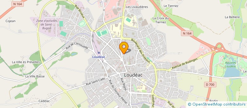 localisation de l'entreprise MONSIEUR STEPHANE RISSEL à LOUDEAC