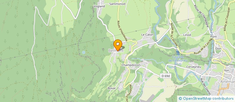 localisation de l'entreprise MONSIEUR STEPHANE RIVELLO à VALROMEY-SUR-SERAN