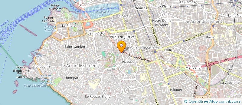 localisation de l'entreprise MONSIEUR STEPHANE RIVIER  MARSEILLE