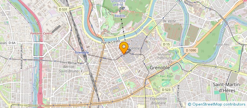 localisation de l'entreprise MONSIEUR STEPHANE RIVIERE à GRENOBLE