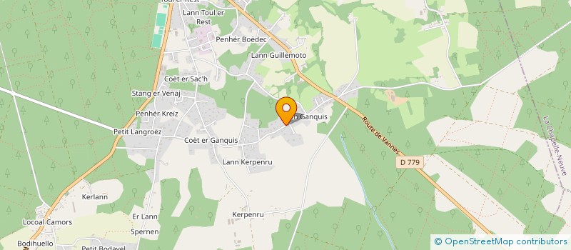 localisation de l'entreprise MONSIEUR STEPHANE RIVIERE  CAMORS