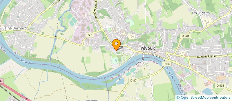 localisation de l'entreprise MONSIEUR STEPHANE ROBERT à TREVOUX