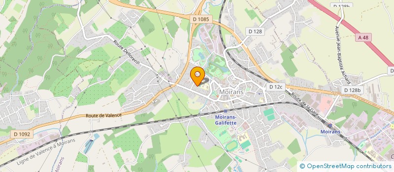 localisation de l'entreprise MONSIEUR STEPHANE ROBERT à MOIRANS