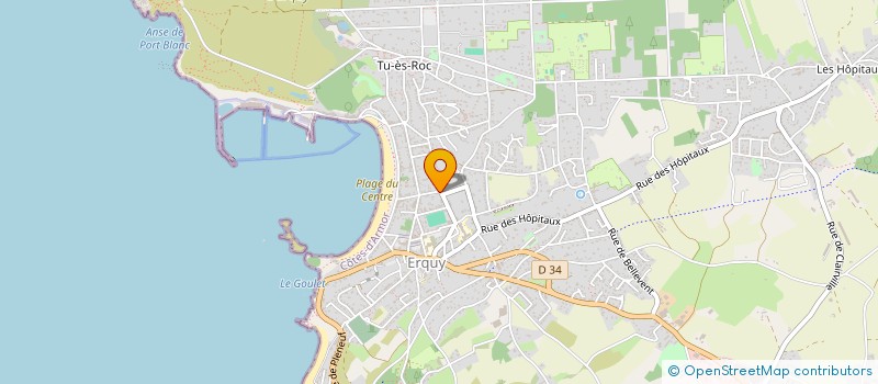 localisation de l'entreprise MONSIEUR STEPHANE ROBERT DOMAGALA  ERQUY