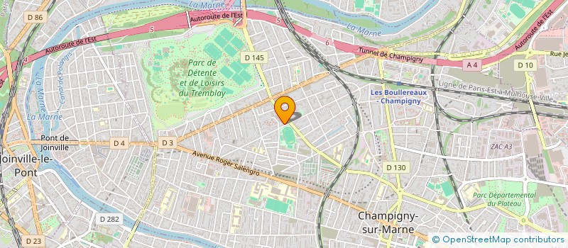 localisation de l'entreprise MONSIEUR STEPHANE ROBIEU  CHAMPIGNY-SUR-MARNE