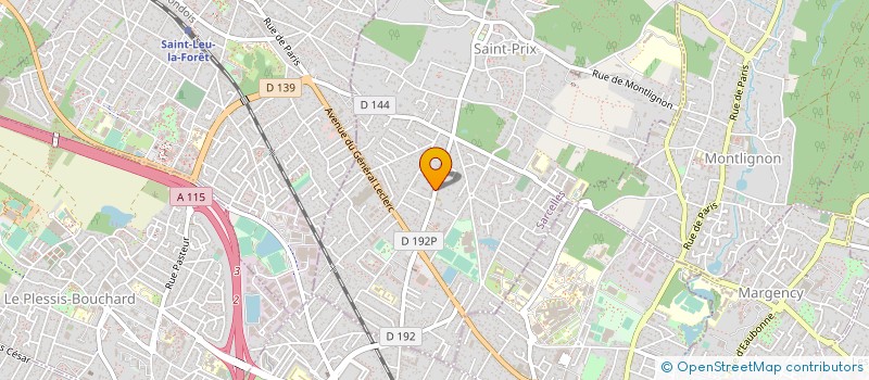 localisation de l'entreprise MONSIEUR STEPHANE ROBIN à SAINT-PRIX