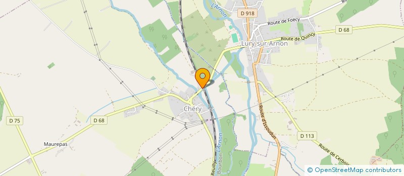 localisation de l'entreprise MONSIEUR STEPHANE ROBIN  CHERY