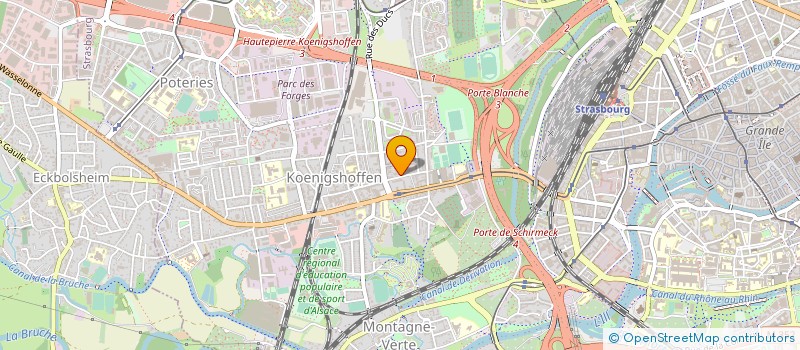 localisation de l'entreprise MONSIEUR STEPHANE ROBINET à STRASBOURG