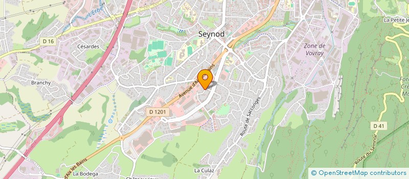 localisation de l'entreprise MONSIEUR STEPHANE ROCHE  ANNECY