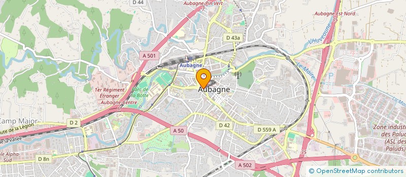 localisation de l'entreprise MONSIEUR STEPHANE ROCHE SANCHEZ à AUBAGNE
