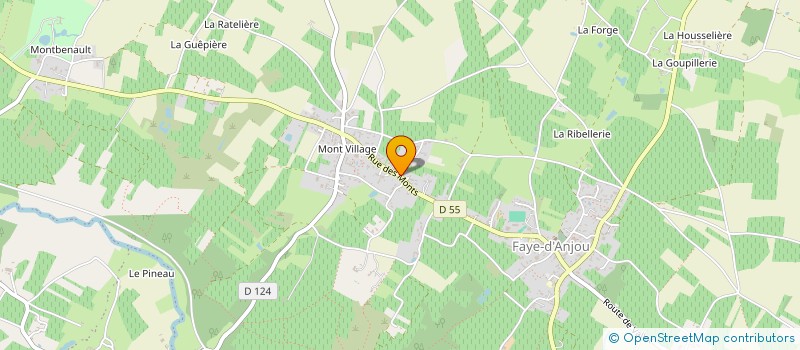 localisation de l'entreprise MONSIEUR STEPHANE ROCHER à BELLEVIGNE-EN-LAYON