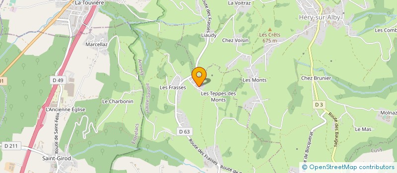 localisation de l'entreprise MONSIEUR STEPHANE ROCHER  VIUZ-LA-CHIESAZ