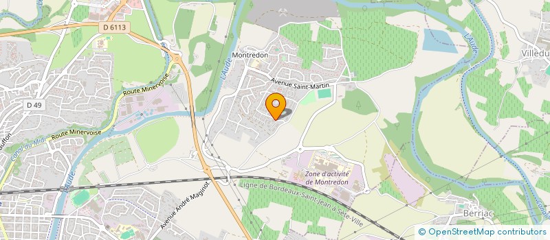 localisation de l'entreprise MONSIEUR STEPHANE RODRIGUEZ  CARCASSONNE