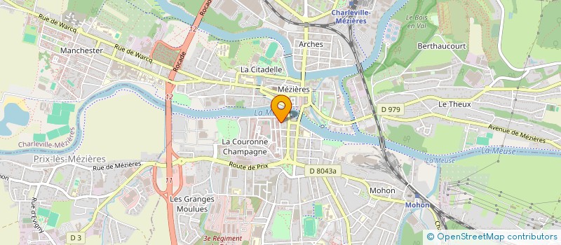 localisation de l'entreprise MONSIEUR STEPHANE ROGER  CHARLEVILLE-MEZIERES