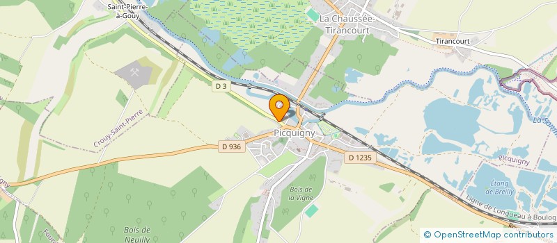 localisation de l'entreprise MONSIEUR STEPHANE ROGER  PICQUIGNY