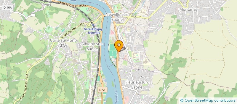 localisation de l'entreprise MONSIEUR STEPHANE ROLLET  VILLEFRANCHE-SUR-SAONE