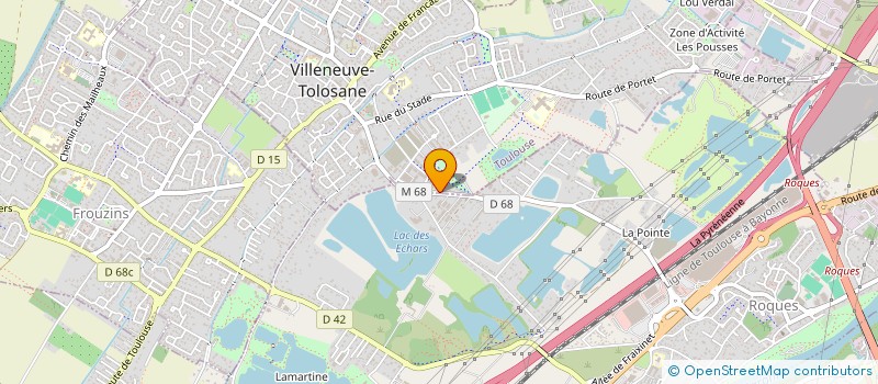 localisation de l'entreprise MONSIEUR STEPHANE ROLLIN à VILLENEUVE-TOLOSANE