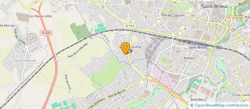 localisation de l'entreprise MONSIEUR STEPHANE ROMANO à SAINT-BRIEUC